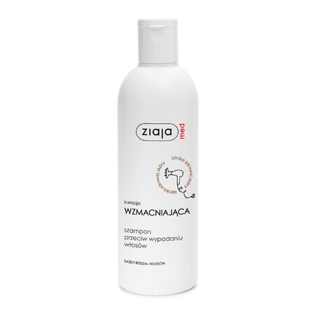 Ziaja Med Strengthening Treatment, Șampon pentru căderea părului, 300 ml