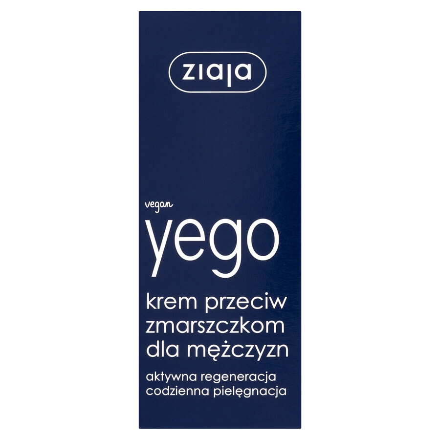 Ziaja Yego, crema antiarrugas para hombres, 50 ml