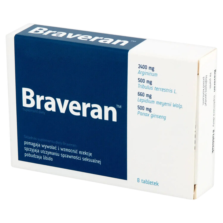 Braveran, 8 Tabletten