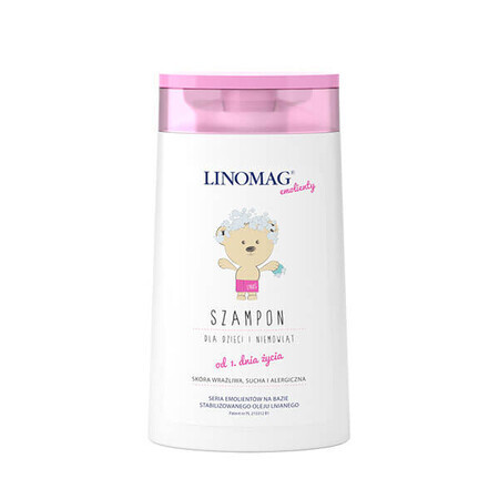 Linomag Emolients, Shampoo für Säuglinge und Kinder vom ersten Lebenstag an, 200 ml