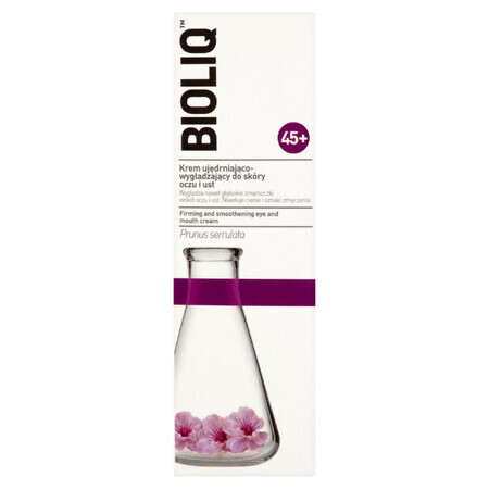 Bioliq 45+, Cremă de întărire și netezire pentru ochi și buze, 15 ml
