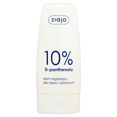 Ziaja, 10% D-Panthenol, Beruhigende Creme für Babys und Erwachsene, 60ml