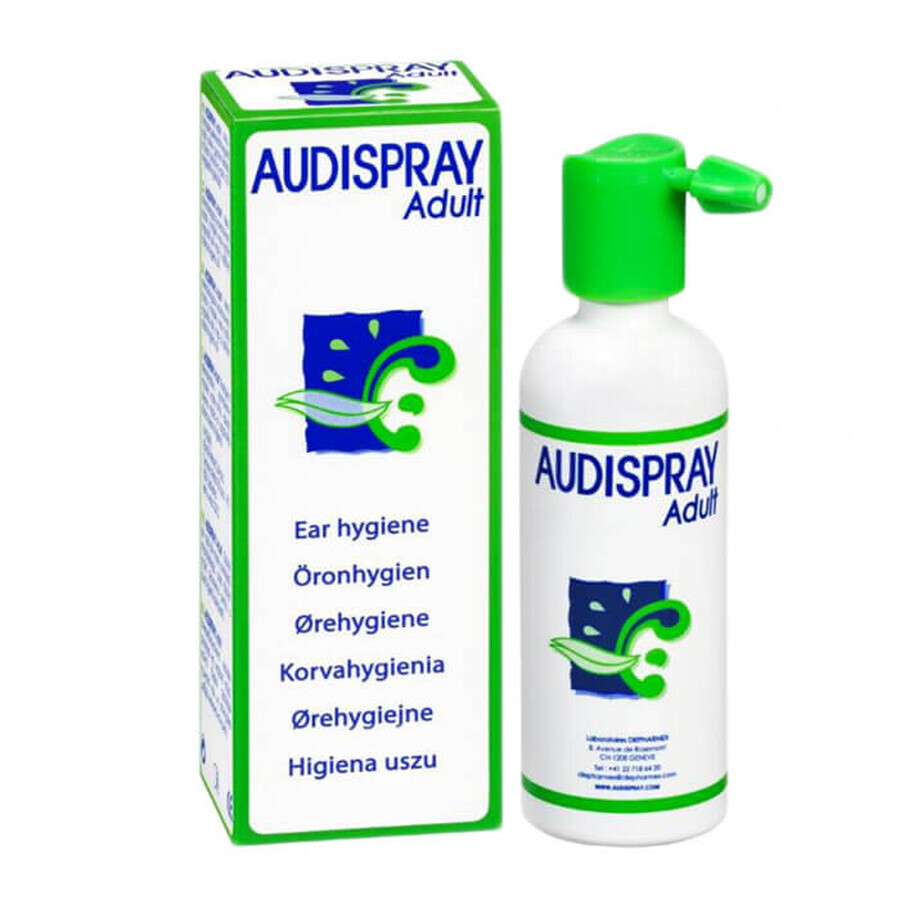 Audispray Adult, Meerwasserlösung für die Ohrhygiene, 50 ml