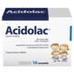 Acidolac, liofilizat oral pentru sugari, copii și adulți, 10 plicuri