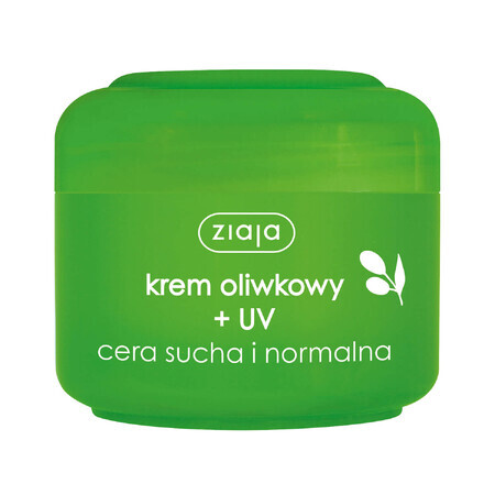 Ziaja Oliwkowa, Creme mit UV-Filter, trockene und normale Haut, 50 ml