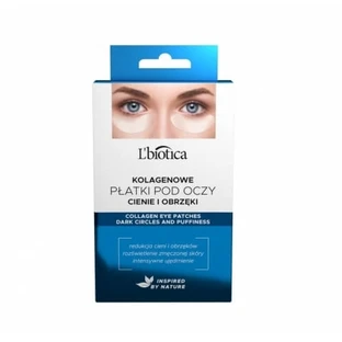 L'Biotica Home Spa, plasturi de colagen pentru ochi, reducerea cearcănelor și a cearcănelor, 3 x 2 bucăți