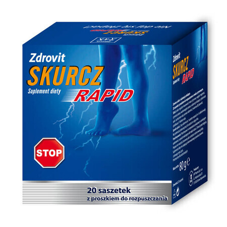 Zdrovit Skurcz Rapid, 4 g x 20 pliculețe