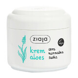 Ziaja Aloes, organic face cream with aloe, 100 ml