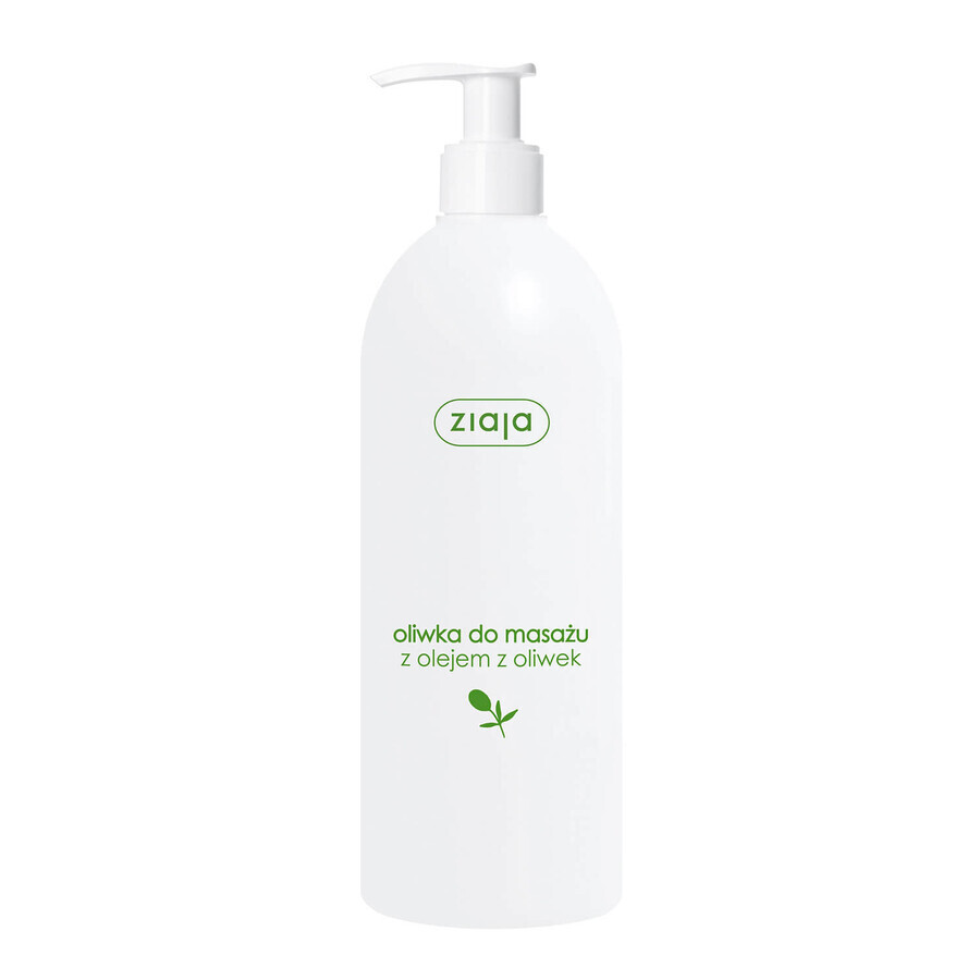 Ziaja, Natürliches Olivenöl Massageöl für Körperpflege, 500ml