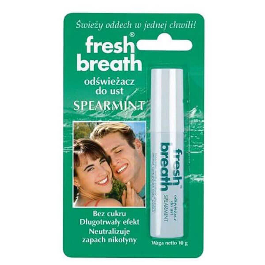 Fresh Breath, odorizant pentru gură, mentă, 10 g
