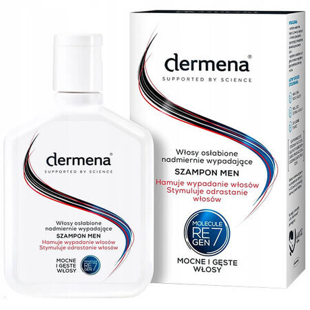 Dermena Hair Care Men, șampon împotriva căderii părului, 200 ml