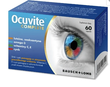 Ocuvite Complete, 60 Kapseln, Bausch&Lomb