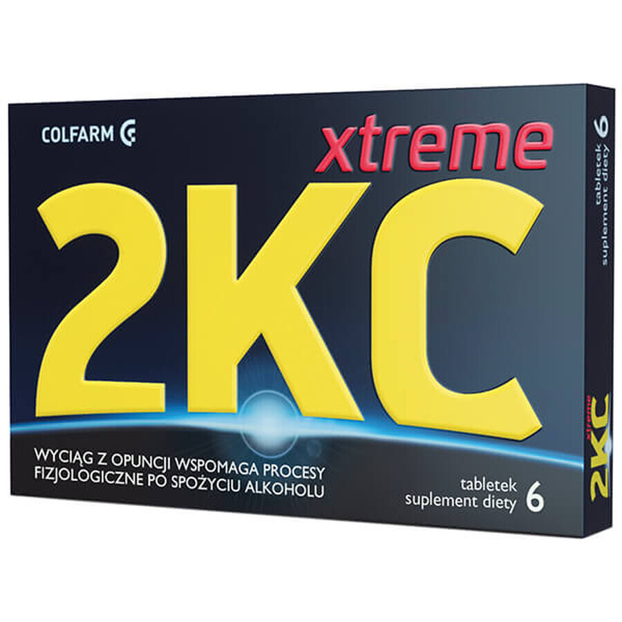 2 KC Xtreme 6 Tabletten
