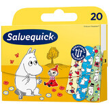 Salvequick, apósitos, Muminki, 20 piezas