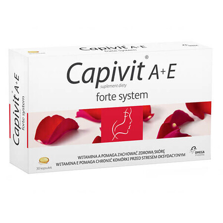 Capivit A + E Forte System, 30 capsule