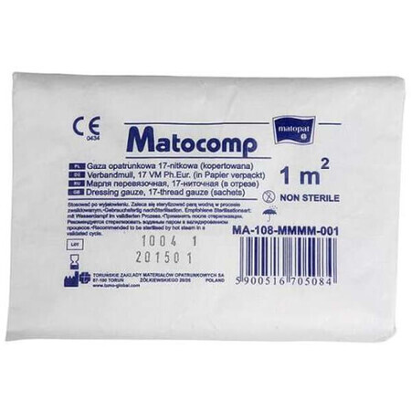 Matopat Matocomp Matocomp, tifon nesteril, 17 fire, 1 m2, 1 bucată
