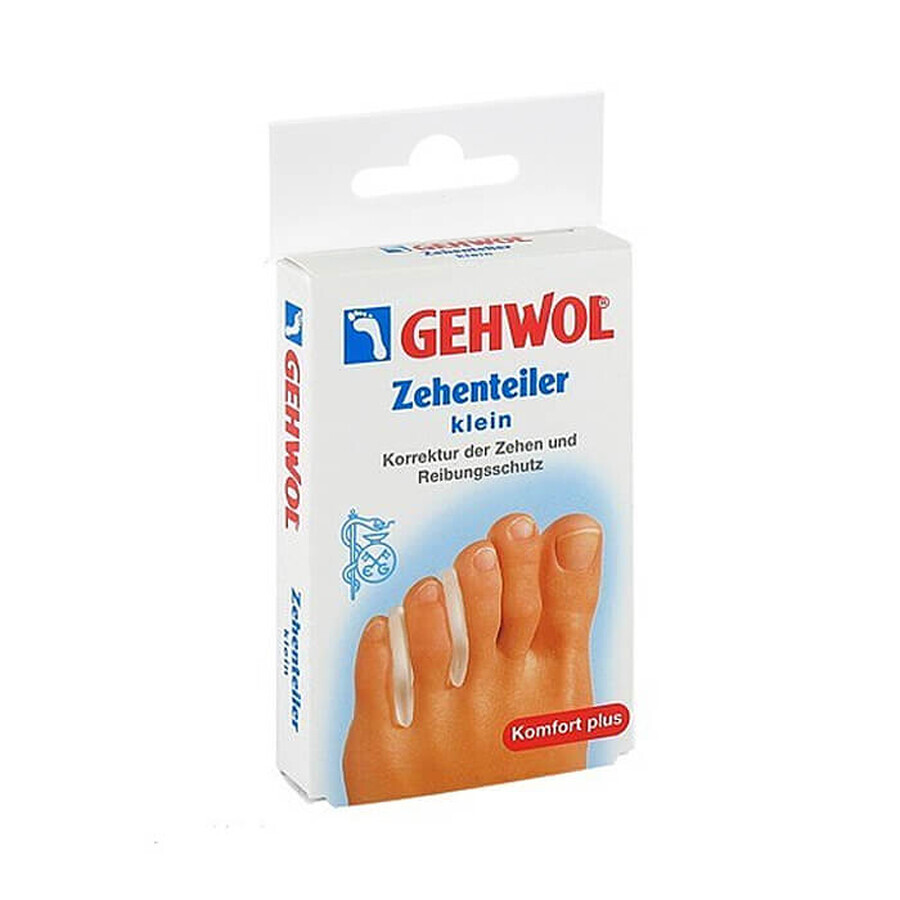 Gehwol Zehenteiler, separator de degete, mic, 3 bucăți