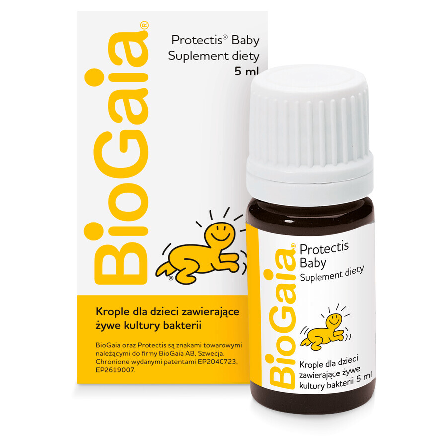 BioGaia Protectis Baby, probiotische Tropfen, 5 ml