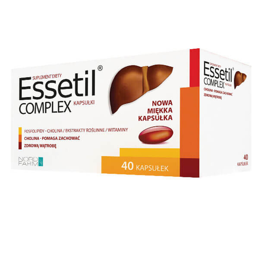 Essetil-Komplex, 40 Weichkapseln