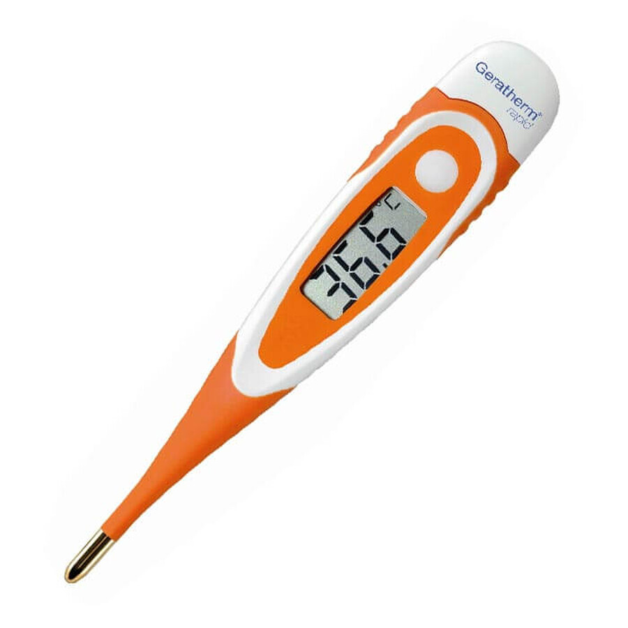Digitales Fieberthermometer Geratherm Rapid - Präzise Messungen in Sekunden. Ideal für die ganze Familie!