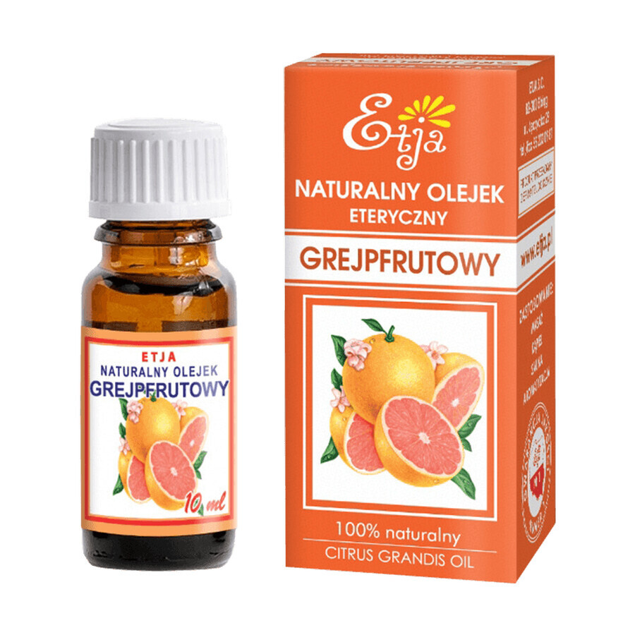 Etja, ulei esențial natural de grapefruit, 10 ml