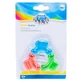 Wasserbeißring für Babys - Canpol 2/859, Regenbogenfarben, hochwertiges Einzelstück