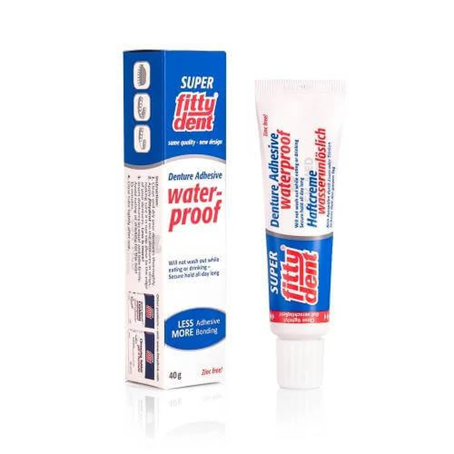 Fittydent Super, wasserfester Prothesenkleber, 40 g