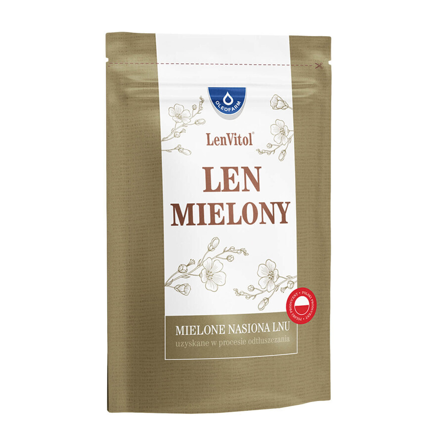 Oleofarm LenVitol, in măcinat, 450 g