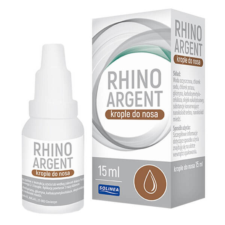 Rhinoargent, Nasentropfen, 15 ml