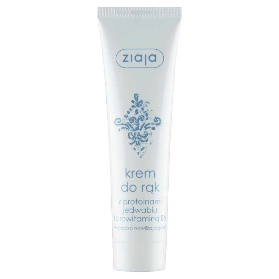 Ziaja, Handcreme mit Seidenproteinen und Provitamin B5, 100 ml