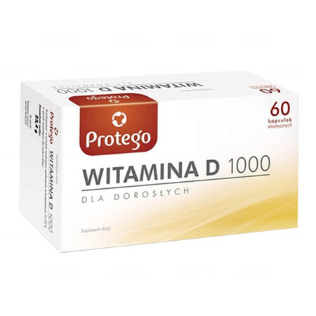 Vitamina D 1000 Integratore Alimentare 60 Capsule Per Adulti