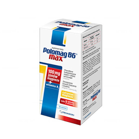 Polomag B6 Max 90 Tabletten.