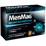 MenMag, Magnesium für Männer, 30 Tabletten