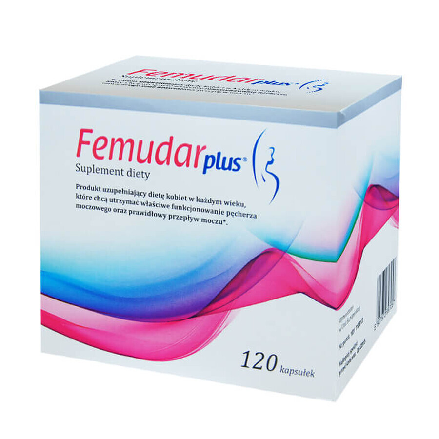 Femudar Plus Integratore Alimentare in Capsule da 120 - Sostegno e Benessere per il Tuo Corpo