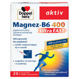 Doppelherz Aktiv Magnesium-B6 Ultra Fast 20 Beutel