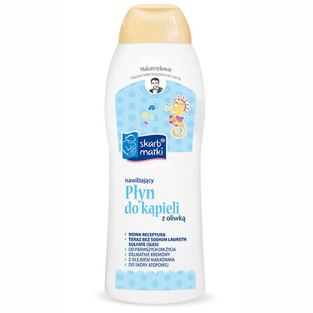 Skarb Matki, bath lotion with olive oil for babies and children, from the first days of life, 400 ml.