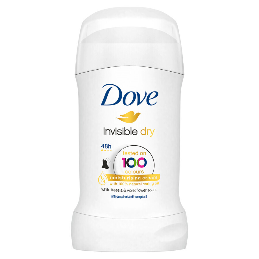 Dove Invisible Dry Antiperspirant Stick, 40ml