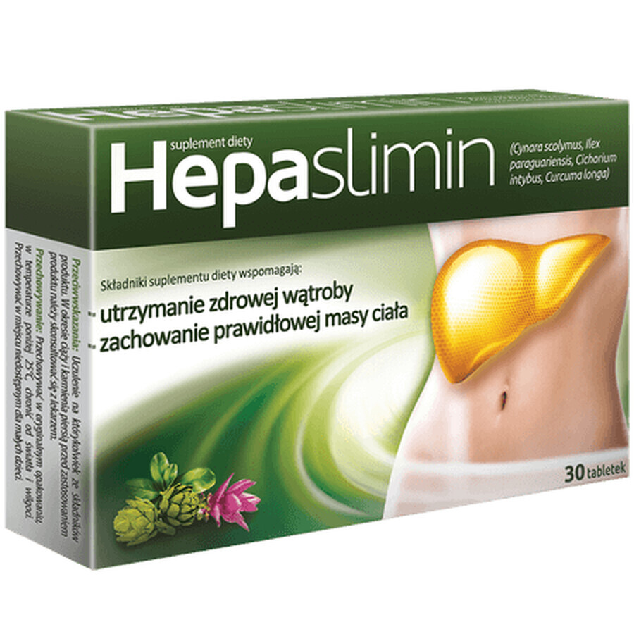 Hepaslimin, 30 tablets