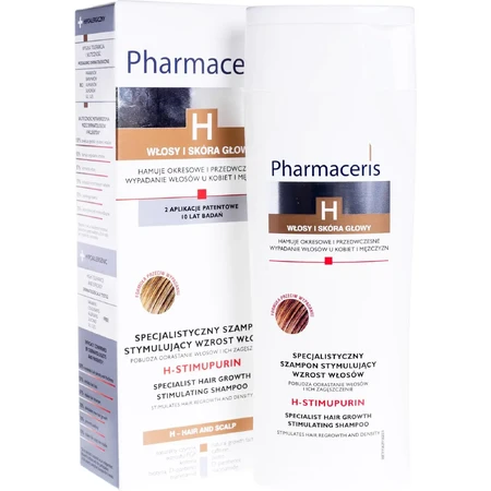 Pharmaceris H Stimupurin șampon specializat pentru stimularea creșterii părului, 250 ml, Dr Irena Eris