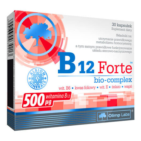 Olimp B12 Forte Bio-Complex, 30 capsule