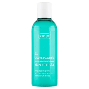 Ziaja Oczyszczanie, Manuka Leaf, Pore Cleansing Gel with Scrub, Day and Night, 200ml