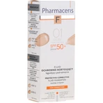 Pharmaceris F Sun-Correction Fluid, 01 Ivory, SPF 50+, 30 ml