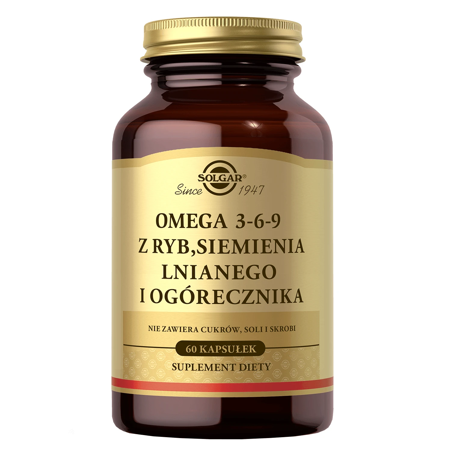 Nährstoffreiche Omega 3-6-9 Kapseln von Solgar – 60 Kapseln
