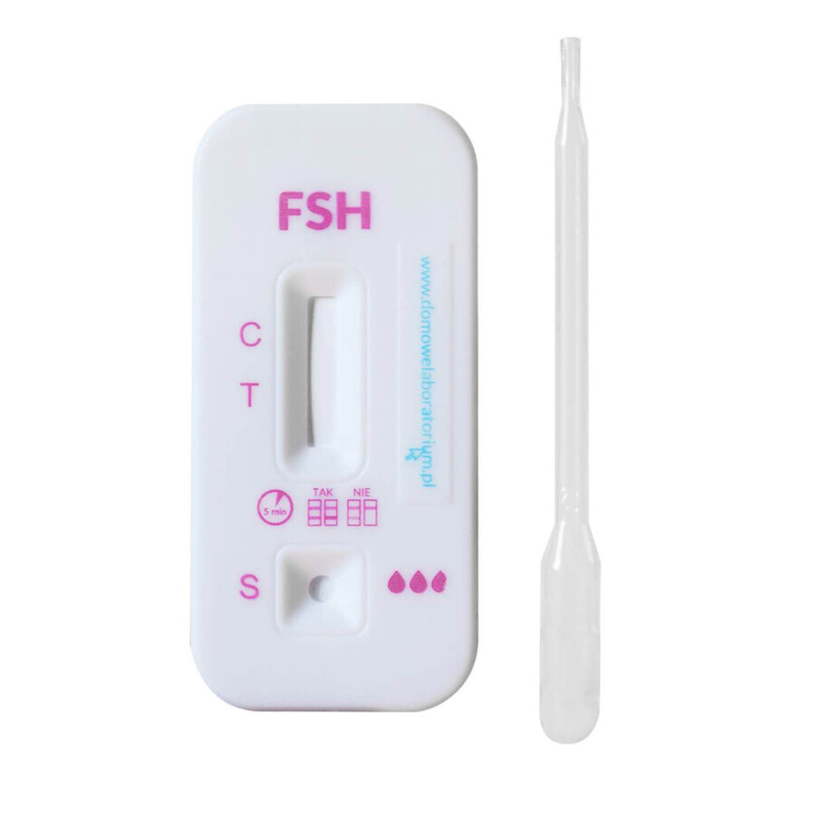 Home Laboratory Menopause Test, Heimtest zum Nachweis von FSH im Urin, 2 Stück