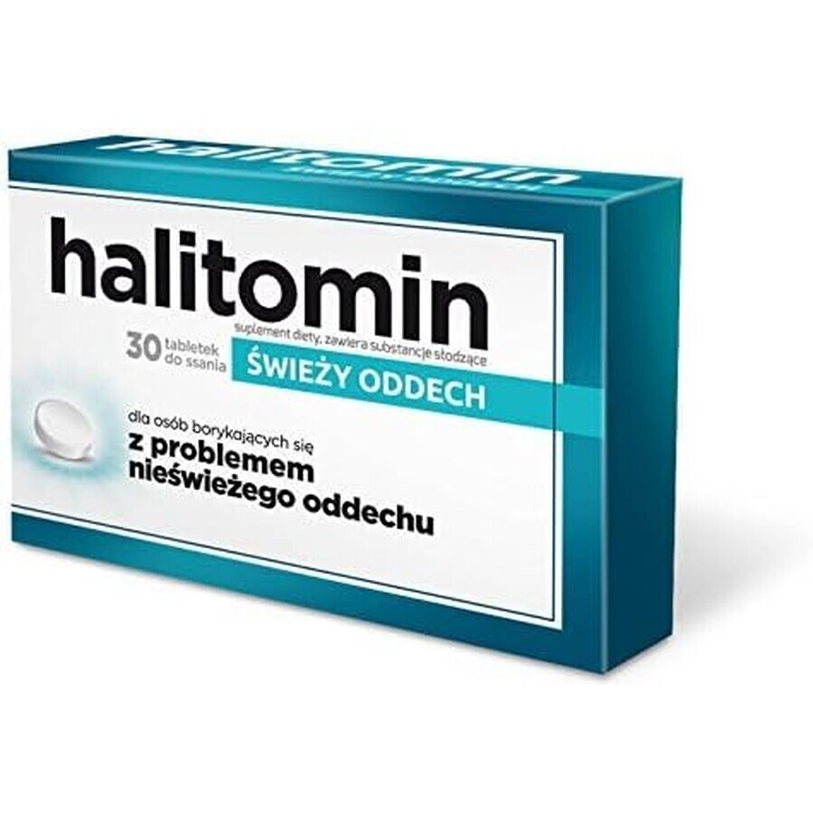 Halitomin, 30 de pastiluțe