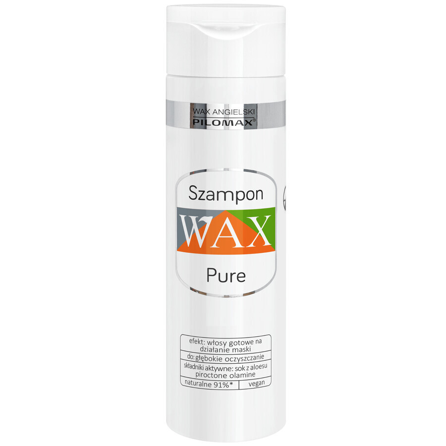 WAX Pilomax Pure, Șampon de curățare profundă, 200 ml