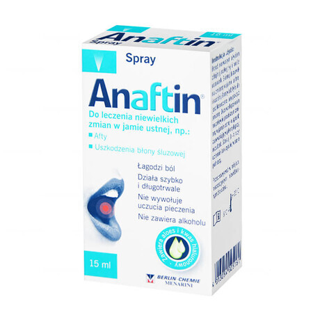 Miglioratore labbra Anaftin, 15ml