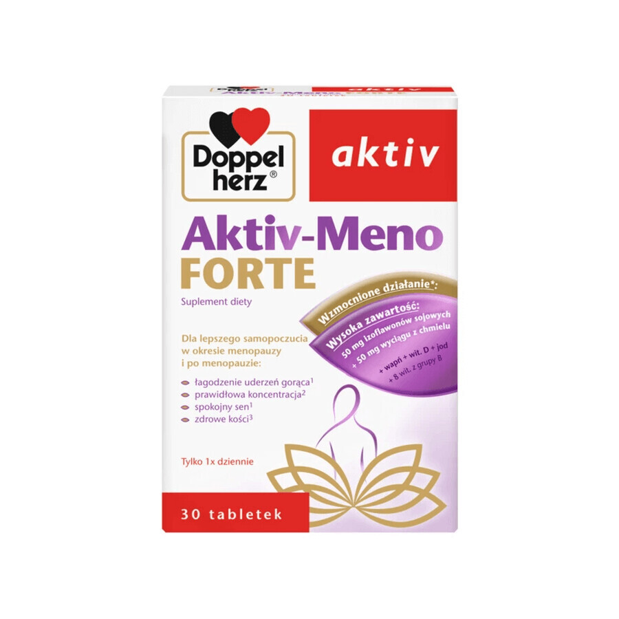 Doppelherz actief Aktiv-Meno Forte, 30 tabletten