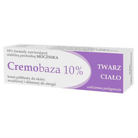 Cremobaza 10% Feuchtigkeitscreme mit Urea 30 g