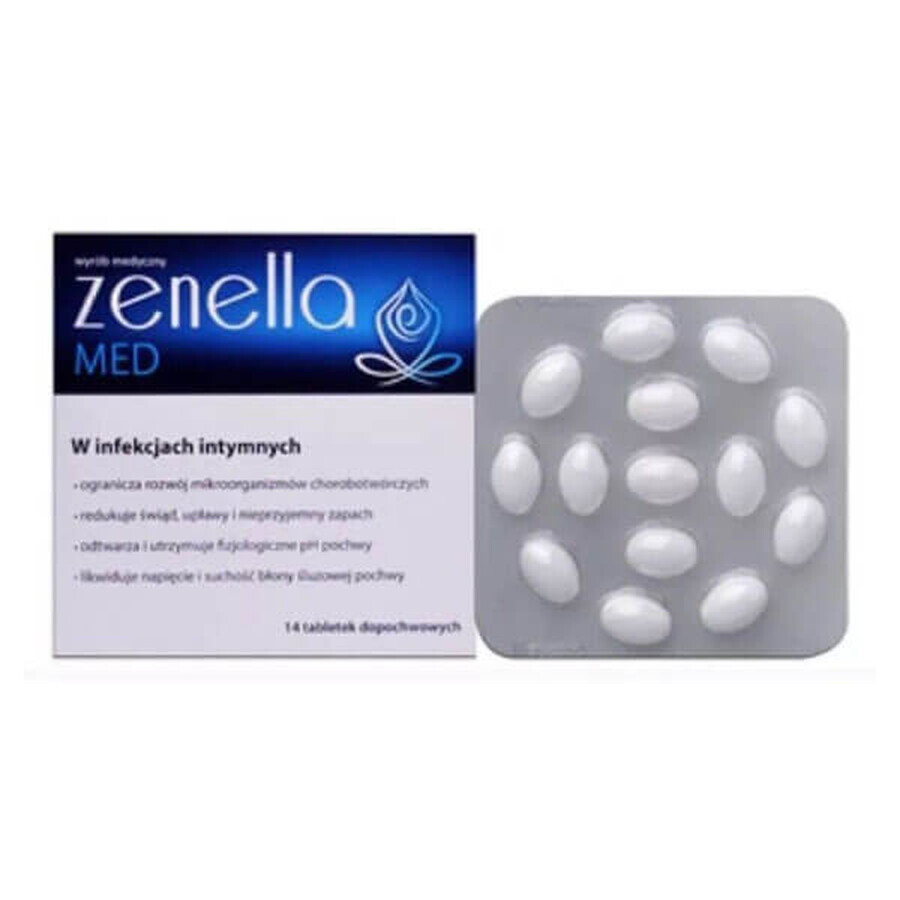 Zenella Med, 14 comprimidos vaginales